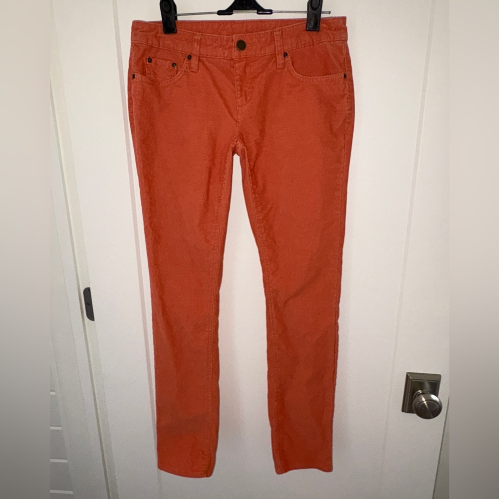 NWOT Garnet Hill slim straight leg corduroy jeans sz 00P